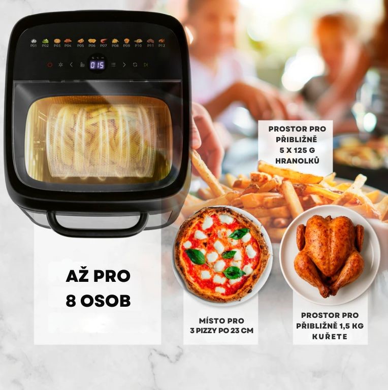 GourmetMaxx Horkovzdušná trouba 16409 (2)